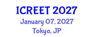 International Conference on Renewable Energy and Energy Transformation (ICREET) January 07, 2027 - Tokyo, Japan