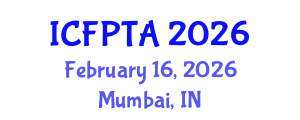 International Conference on Food Packaging Technologies and Applications (ICFPTA) February 16, 2026 - Mumbai, India