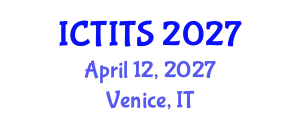 International Conference on Topological Insulators and Topological Superconductors (ICTITS) April 12, 2027 - Venice, Italy