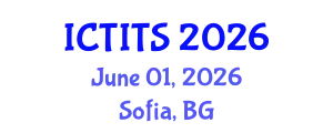 International Conference on Topological Insulators and Topological Superconductors (ICTITS) June 01, 2026 - Sofia, Bulgaria