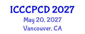 International Conference on Clinical Child Psychology and Child Development (ICCCPCD) May 20, 2027 - Vancouver, Canada
