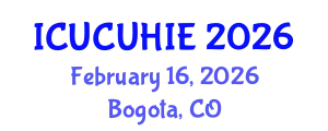 International Conference on Urban Climatology and Urban Heat Island Effect (ICUCUHIE) February 16, 2026 - Bogota, Colombia