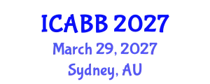 International Conference on Algae Biotechnology and Biofuels (ICABB) March 29, 2027 - Sydney, Australia