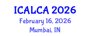 International Conference on Advances in Life Cycle Assessment (ICALCA) February 16, 2026 - Mumbai, India