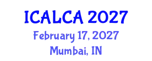 International Conference on Advances in Life Cycle Assessment (ICALCA) February 17, 2027 - Mumbai, India