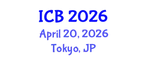 International Conference on Biodiesel (ICB) April 20, 2026 - Tokyo, Japan