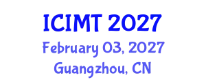 International Conference on Innovations in Mining Technologies (ICIMT) February 03, 2027 - Guangzhou, China