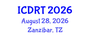 International Conference on Developments in Rehabilitation Technologies (ICDRT) August 28, 2026 - Zanzibar, Tanzania