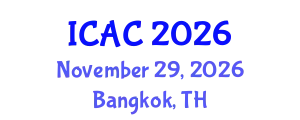 International Conference on Aggression and Cyberbullying (ICAC) November 29, 2026 - Bangkok, Thailand