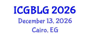 International Conference on Game-Based Learning and Gamification (ICGBLG) December 13, 2026 - Cairo, Egypt