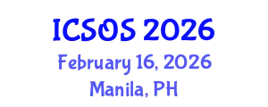 International Conference on Space Optical Systems (ICSOS) February 16, 2026 - Manila, Philippines