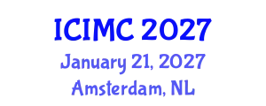 International Conference on Inorganic Materials Chemistry (ICIMC) January 21, 2027 - Amsterdam, Netherlands