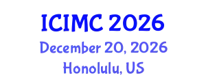 International Conference on Inorganic Materials Chemistry (ICIMC) December 20, 2026 - Honolulu, United States