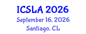 International Conference on Sociolinguistics and Language Acquisition (ICSLA) September 16, 2026 - Santiago, Chile