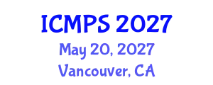 International Conference on Material Physics and Superconductivity (ICMPS) May 20, 2027 - Vancouver, Canada