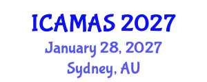 International Conference on Applied Mathematics and Algebraic Structures (ICAMAS) January 28, 2027 - Sydney, Australia