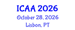 International Conference on Aeronautics and Aeroengineering (ICAA) October 28, 2026 - Lisbon, Portugal
