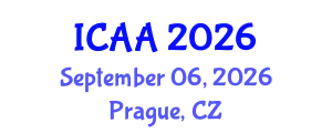 International Conference on Aeronautics and Aeroengineering (ICAA) September 06, 2026 - Prague, Czechia