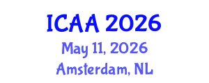 International Conference on Aeronautics and Aeroengineering (ICAA) May 11, 2026 - Amsterdam, Netherlands