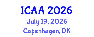 International Conference on Aeronautics and Aeroengineering (ICAA) July 19, 2026 - Copenhagen, Denmark