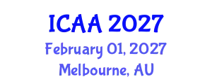 International Conference on Aeronautics and Aeroengineering (ICAA) February 01, 2027 - Melbourne, Australia