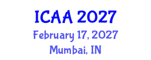 International Conference on Aeronautics and Aeroengineering (ICAA) February 17, 2027 - Mumbai, India