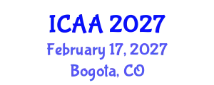 International Conference on Aeronautics and Aeroengineering (ICAA) February 17, 2027 - Bogota, Colombia