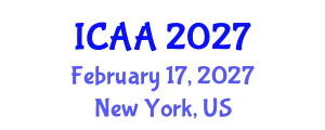 International Conference on Aeronautics and Aeroengineering (ICAA) February 17, 2027 - New York, United States