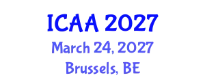 International Conference on Aeronautics and Aeroengineering (ICAA) March 24, 2027 - Brussels, Belgium