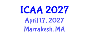 International Conference on Aeronautics and Aeroengineering (ICAA) April 17, 2027 - Marrakesh, Morocco