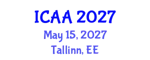 International Conference on Aeronautics and Aeroengineering (ICAA) May 15, 2027 - Tallinn, Estonia