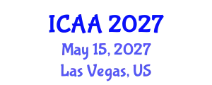 International Conference on Aeronautics and Aeroengineering (ICAA) May 15, 2027 - Las Vegas, United States