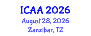 International Conference on Aeronautics and Aeroengineering (ICAA) August 28, 2026 - Zanzibar, Tanzania