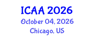 International Conference on Aeronautics and Aeroengineering (ICAA) October 04, 2026 - Chicago, United States