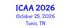 International Conference on Aeronautics and Aeroengineering (ICAA) October 25, 2026 - Tunis, Tunisia