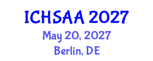 International Conference on High Speed Aerodynamics and Aeroacoustics (ICHSAA) May 20, 2027 - Berlin, Germany