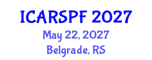 International Conference on Applications of Remote Sensing in Precision Farming (ICARSPF) May 22, 2027 - Belgrade, Serbia