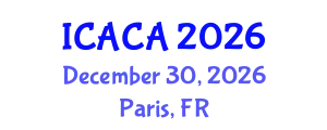 International Conference on Architecture and Critical Approaches (ICACA) December 30, 2026 - Paris, France