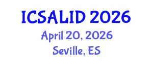 International Conference on Sustainable Architecture, Landscape and Interior Design (ICSALID) April 20, 2026 - Seville, Spain