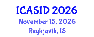 International Conference on Architecture and Sustainable Interior Design (ICASID) November 15, 2026 - Reykjavik, Iceland