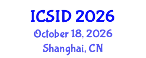 International Conference on Sustainable Interior Design (ICSID) October 18, 2026 - Shanghai, China