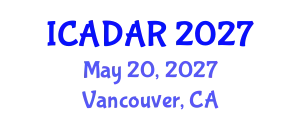 International Conference on Antimicrobial Drugs and Antibiotic Resistance (ICADAR) May 20, 2027 - Vancouver, Canada