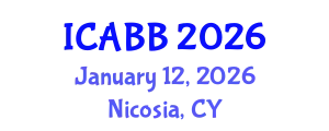 International Conference on Algal Biotechnology and Biochemistry (ICABB) January 12, 2026 - Nicosia, Cyprus