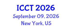 International Conference on Chemical Thermodynamics (ICCT) September 09, 2026 - New York, United States