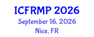 International Conference on Flood Risk Management and Planning (ICFRMP) September 16, 2026 - Nice, France