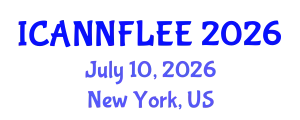 International Conference on Artificial Neural Networks and Fuzzy Logic in Electrical Engineering (ICANNFLEE) July 10, 2026 - New York, United States