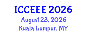 International Conference on Computing, Electrical and Electronic Engineering (ICCEEE) August 23, 2026 - Kuala Lumpur, Malaysia
