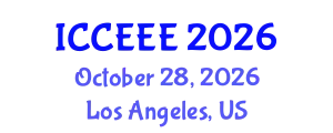 International Conference on Computing, Electrical and Electronic Engineering (ICCEEE) October 28, 2026 - Los Angeles, United States