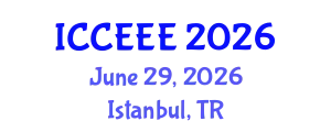 International Conference on Computing, Electrical and Electronic Engineering (ICCEEE) June 29, 2026 - Istanbul, Turkey