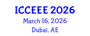 International Conference on Computing, Electrical and Electronic Engineering (ICCEEE) March 16, 2026 - Dubai, United Arab Emirates